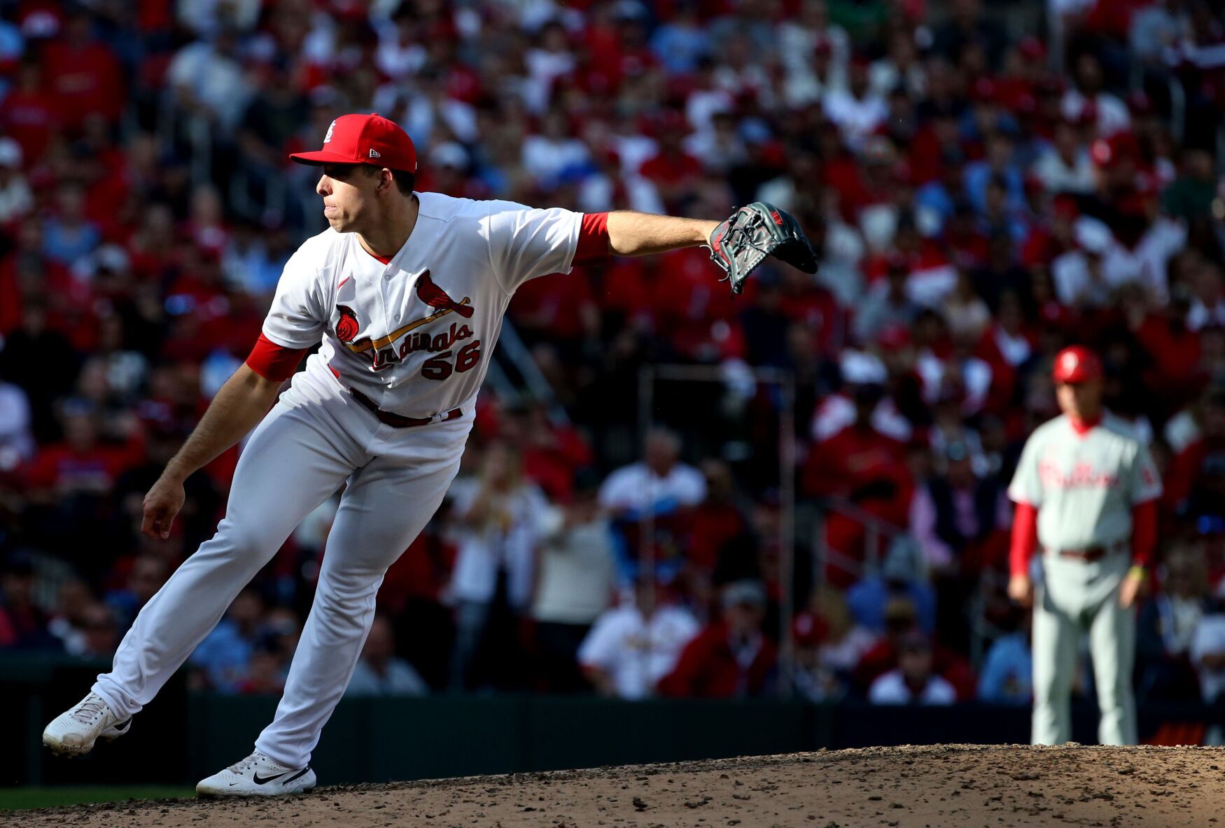 Philadelphia Phillies beat the St. Louis Cardinals 6-3 in game 1 of NL Wild Card